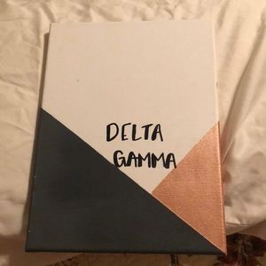 “Delta Gamma” canvas painting